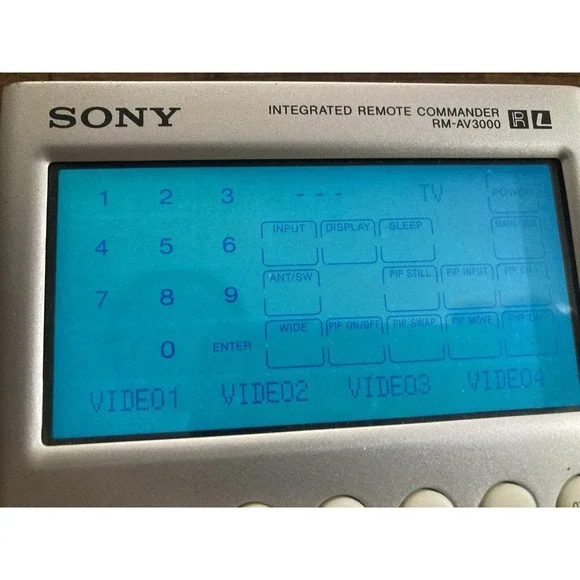 Sony RM-AV3000 Touch Screen Universal Remote Programmable Learning Control - Picture 4 of 10